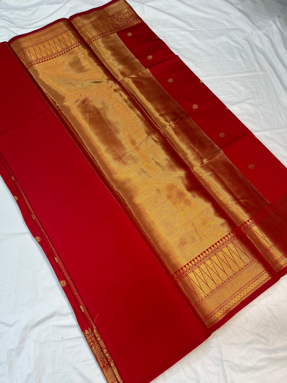 Banarasi silk - red