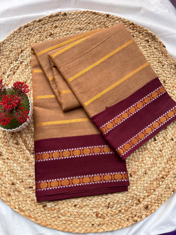 Sungudi cotton gold &silver