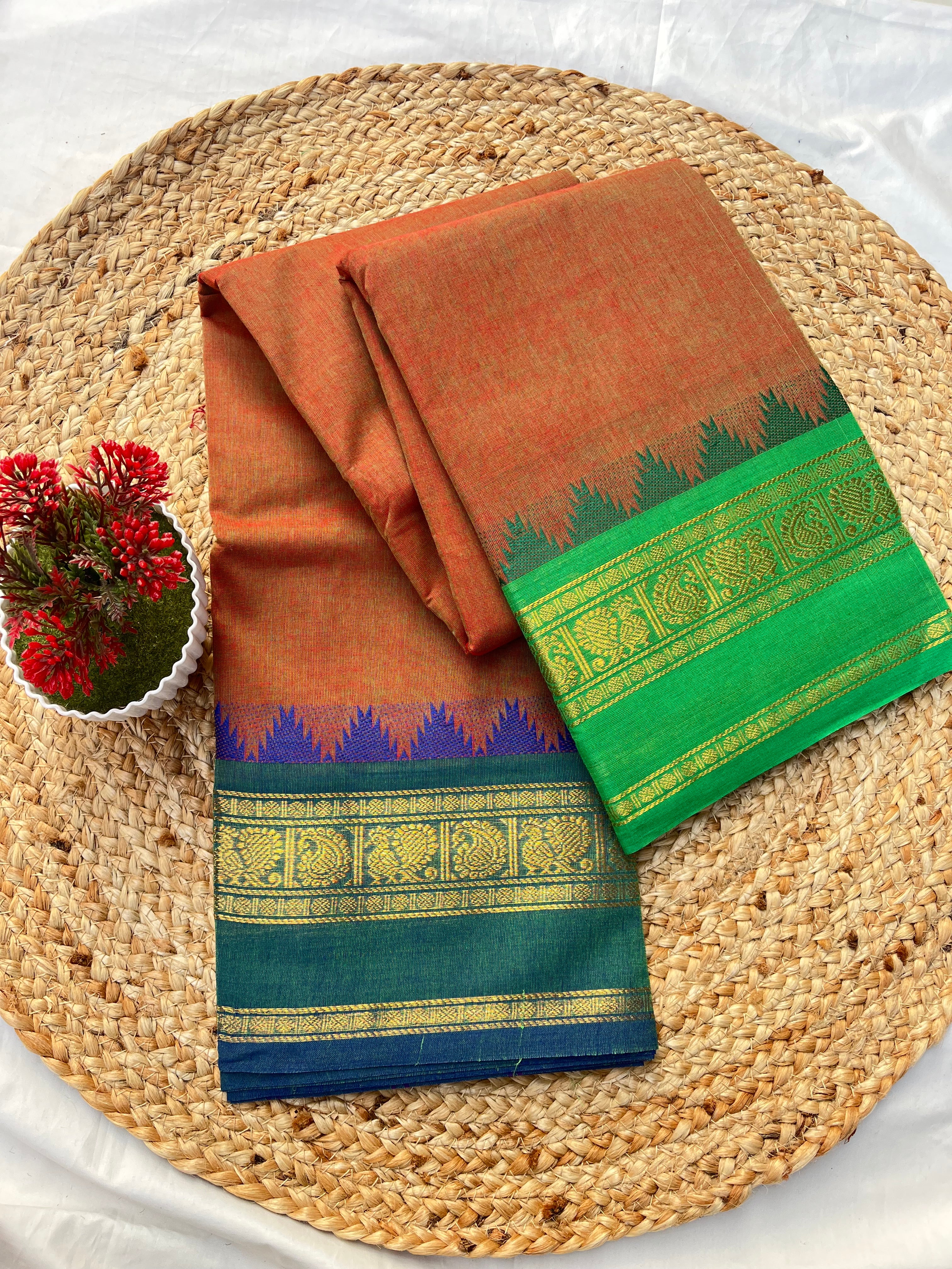 Chettinad cotton biscuit brown (g&j)- Plain offer