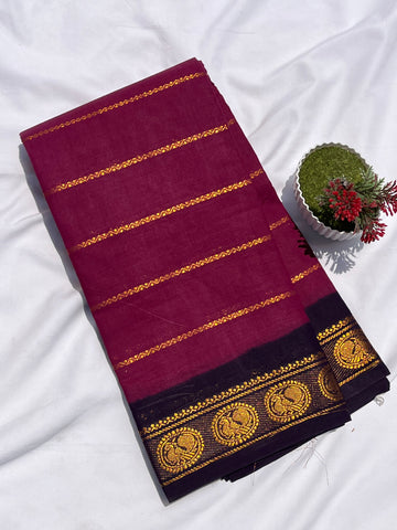 Sungudi velthari- kumkum red