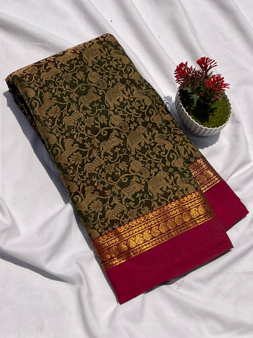 Chettinad cotton saree vanasingaram